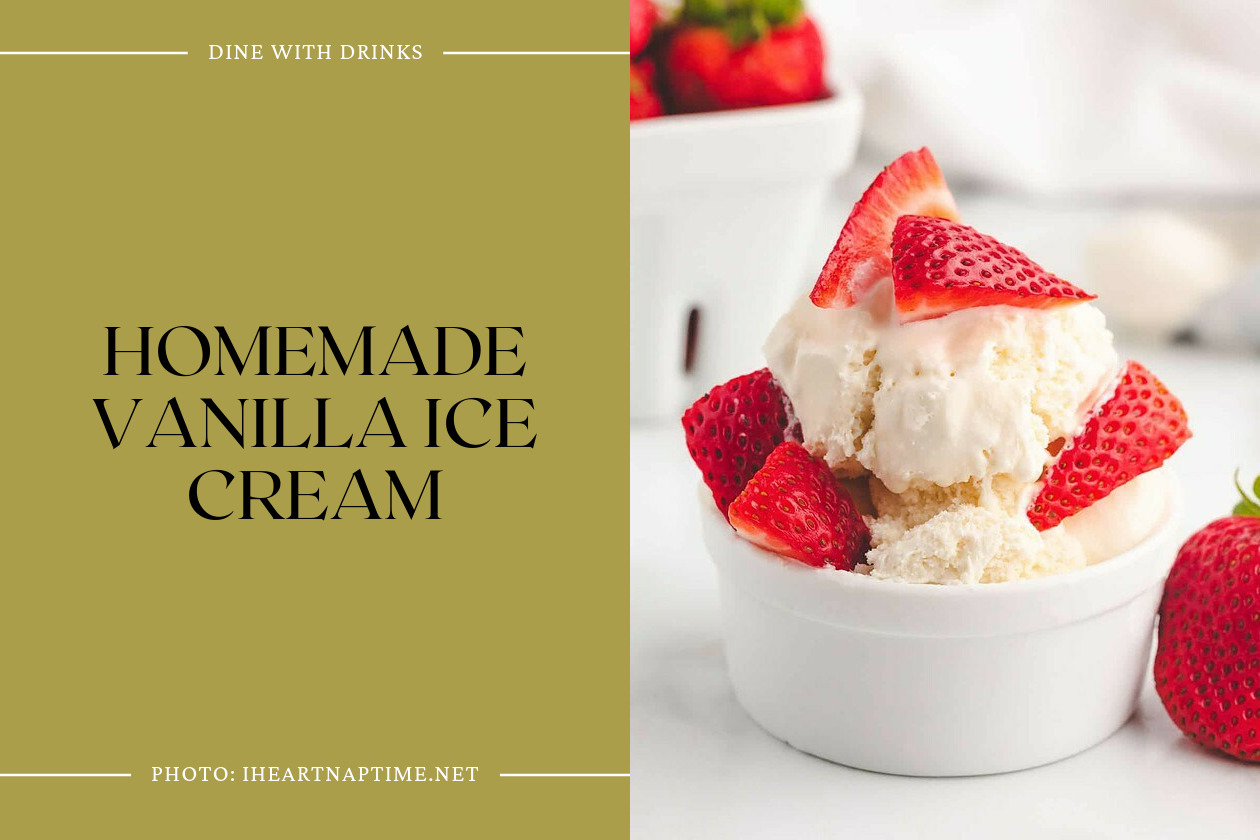 Homemade Vanilla Ice Cream
