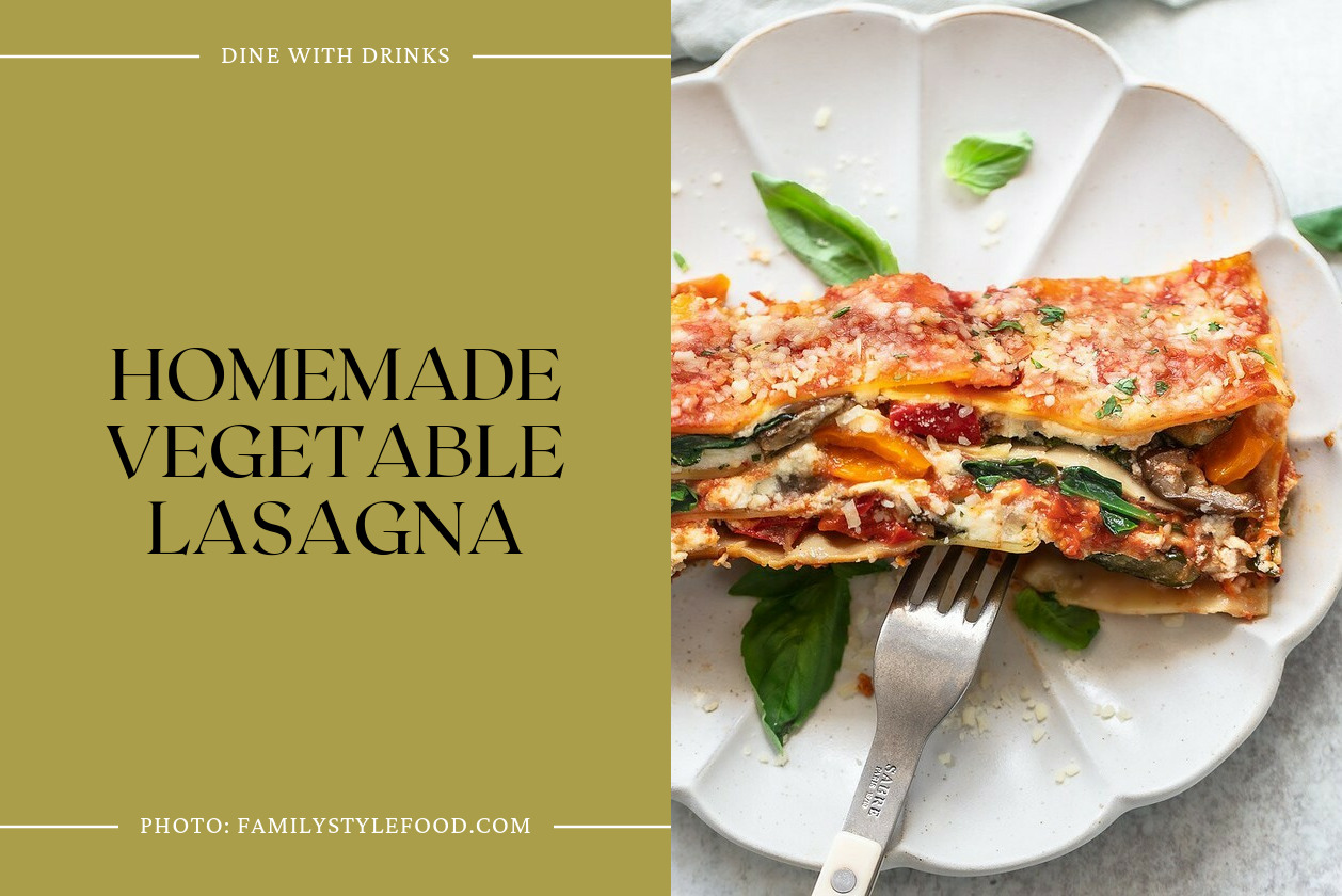 Homemade Vegetable Lasagna