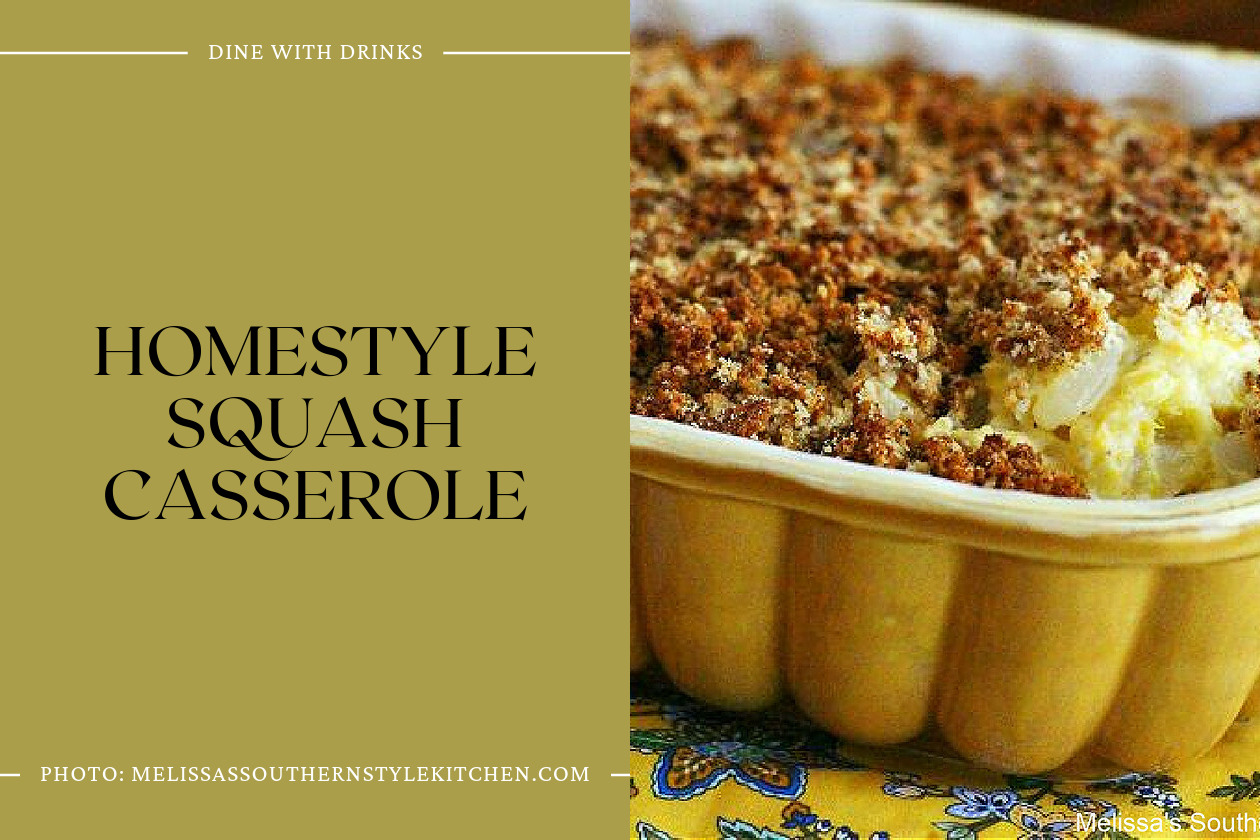 Homestyle Squash Casserole