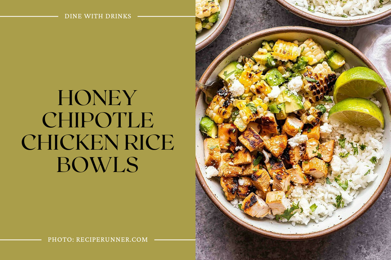 Honey Chipotle Chicken Rice Bowls