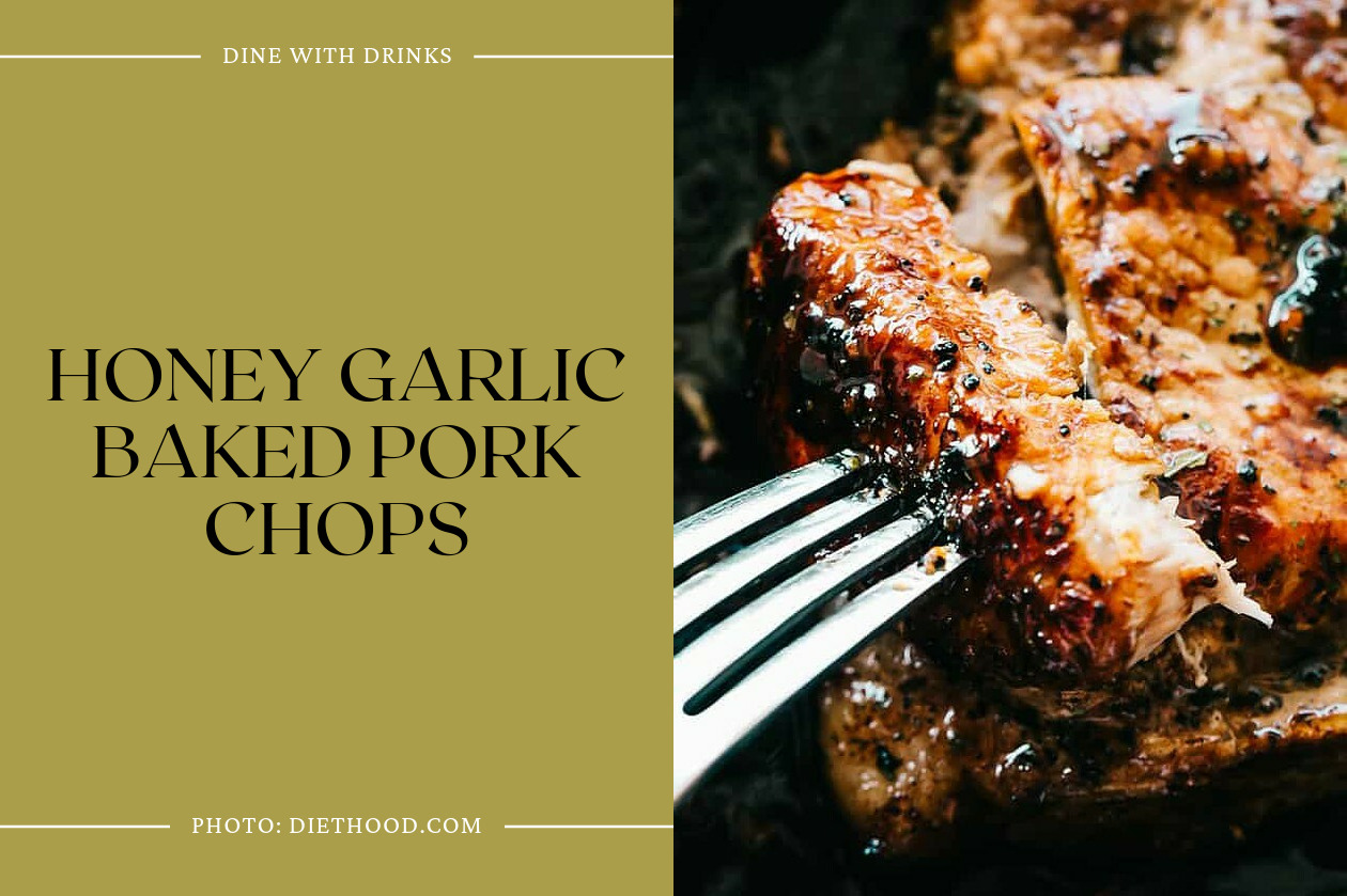 Honey Garlic Baked Pork Chops