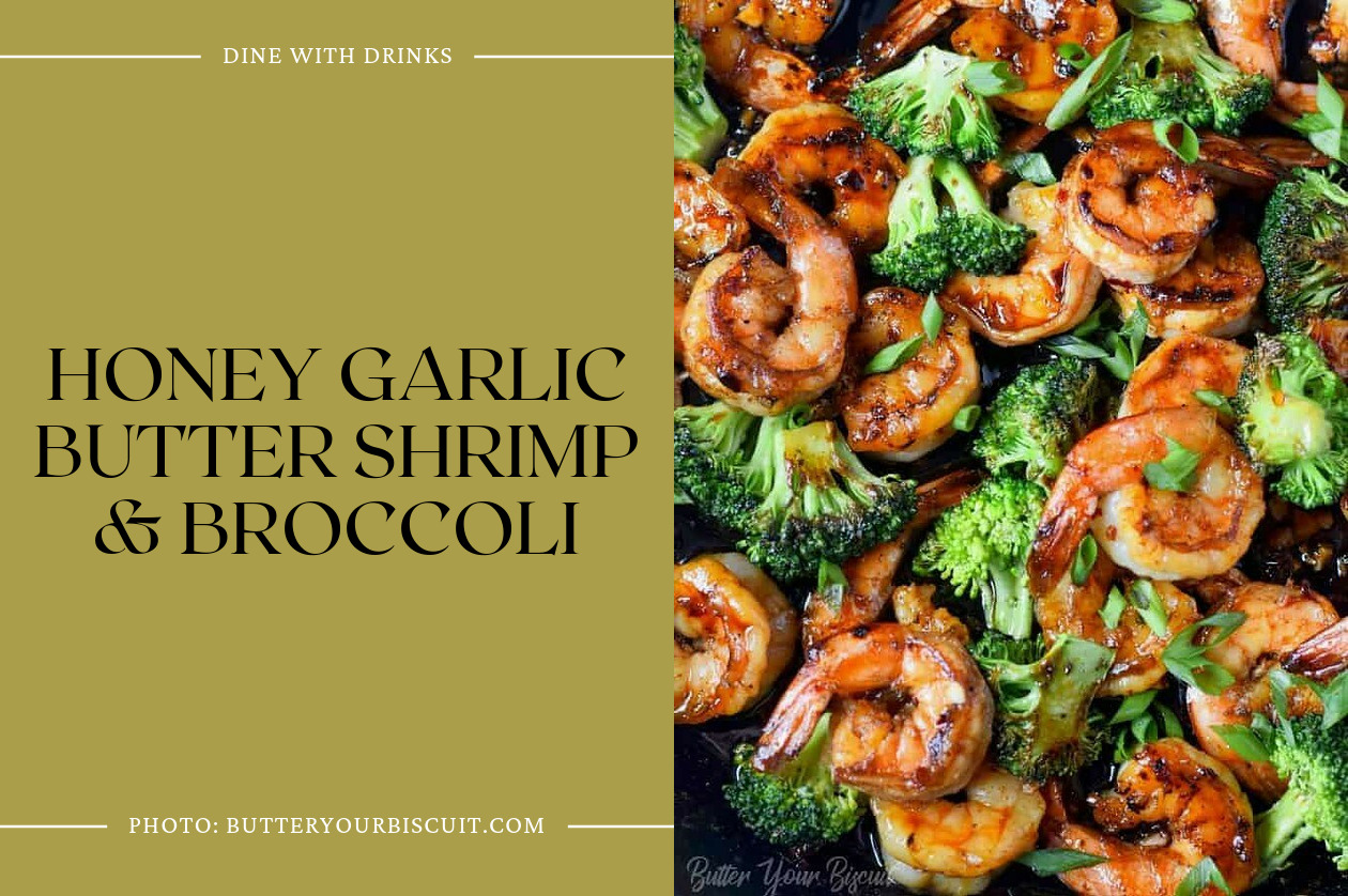 Honey Garlic Butter Shrimp & Broccoli