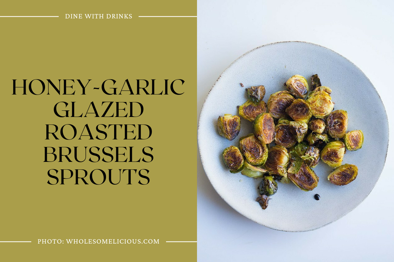 Honey-Garlic Glazed Roasted Brussels Sprouts
