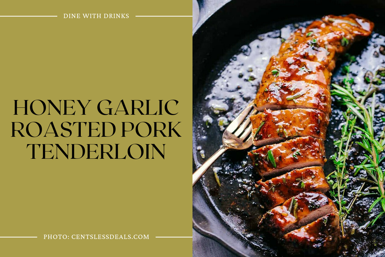 Honey Garlic Roasted Pork Tenderloin