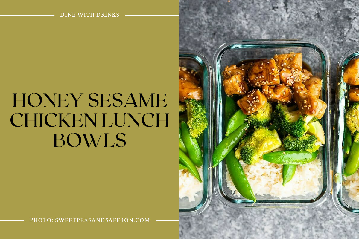 Honey Sesame Chicken Lunch Bowls