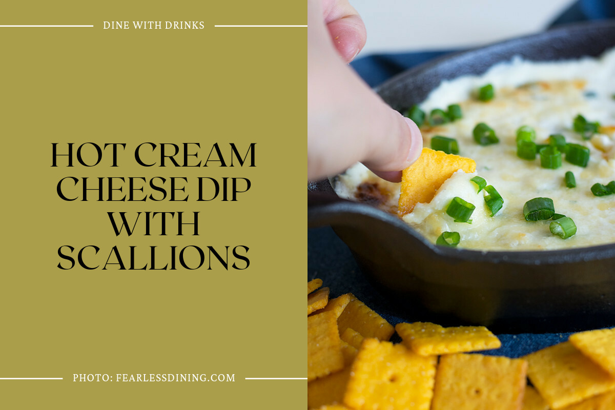 Hot Cream Cheese Dip With Scallions