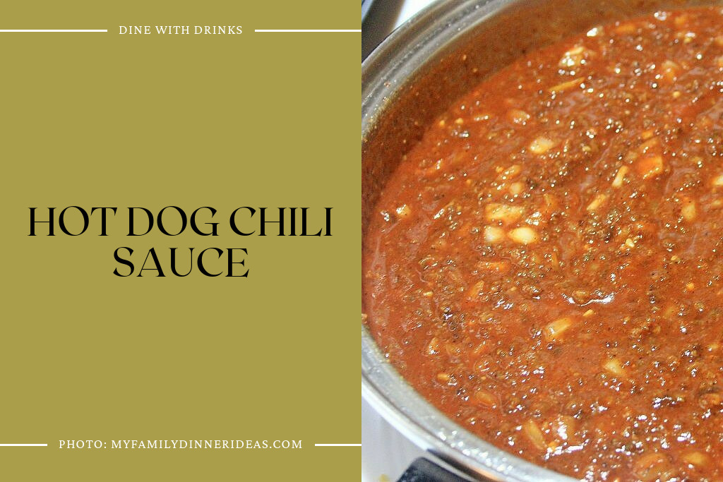 Hot Dog Chili Sauce