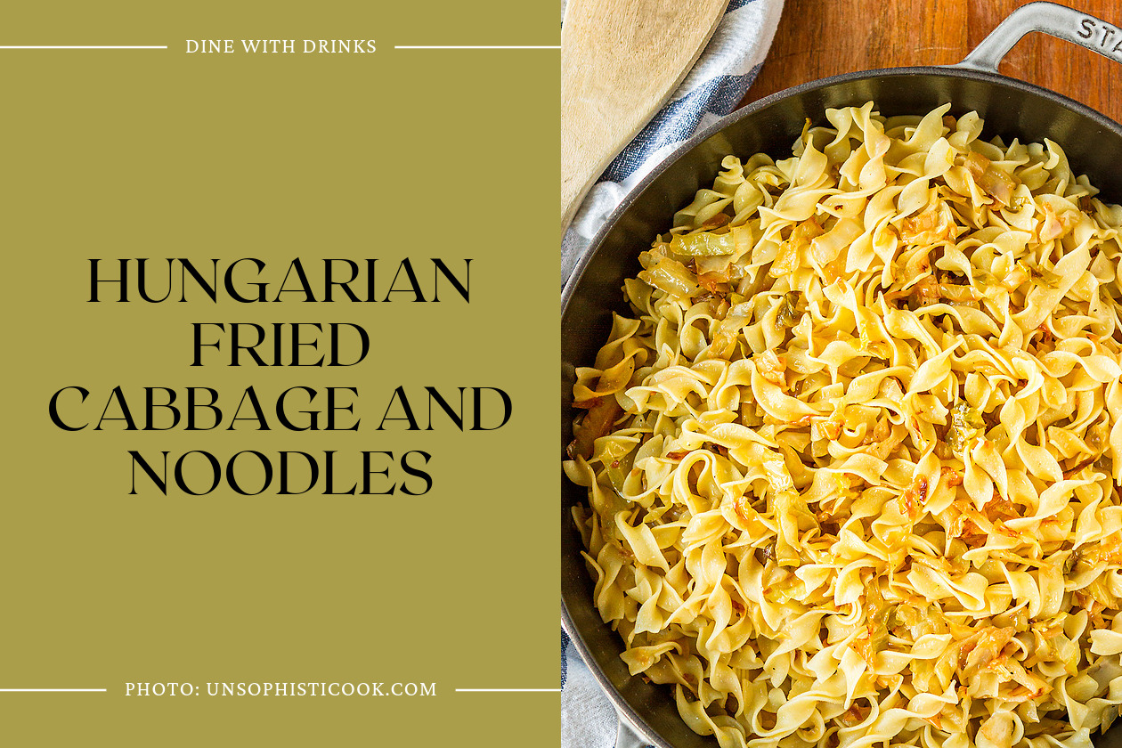 Hungarian Fried Cabbage And Noodles