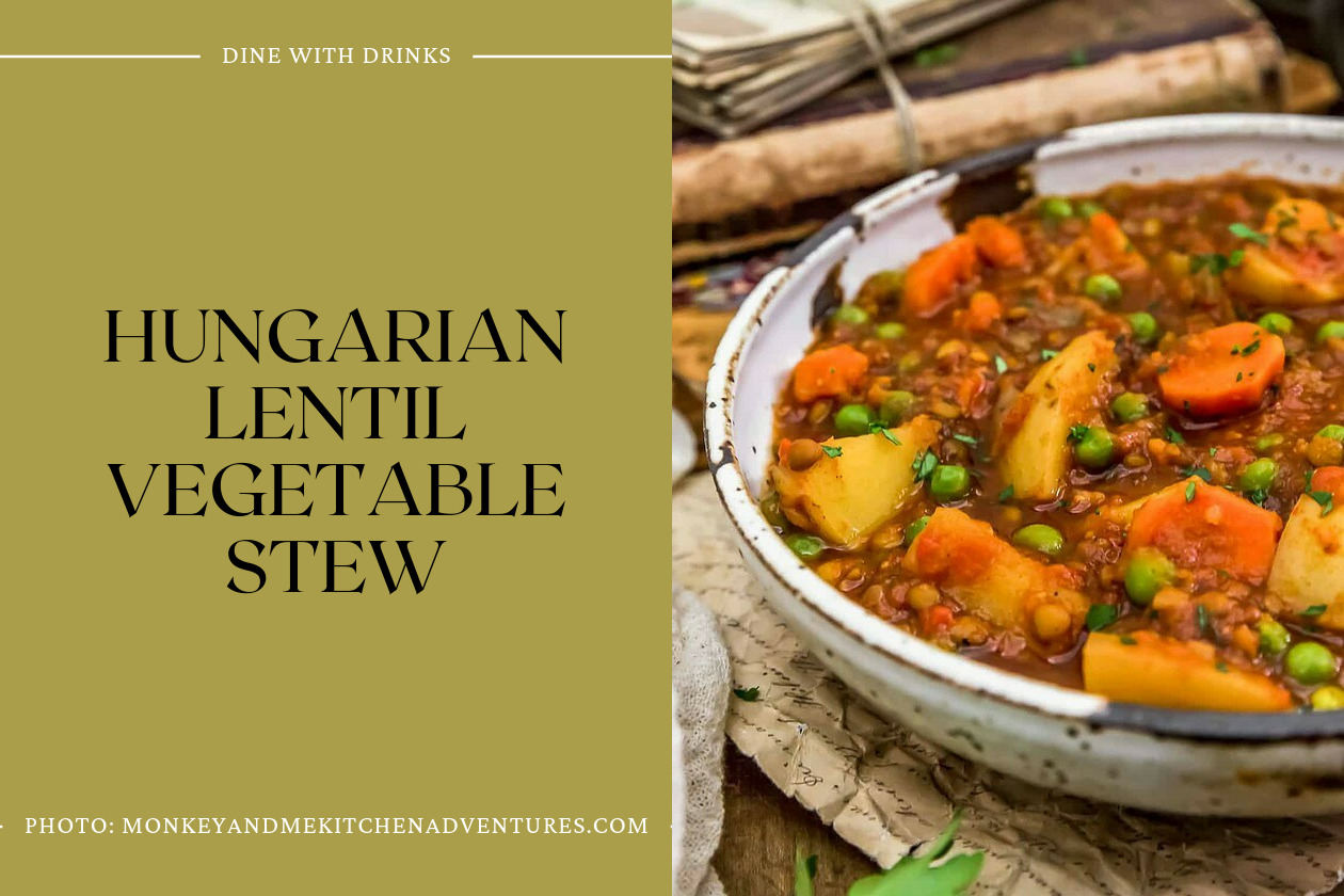 Hungarian Lentil Vegetable Stew