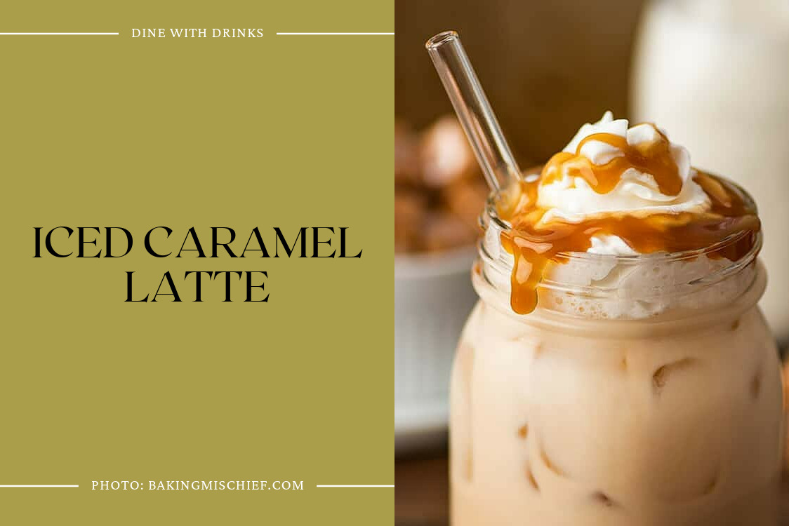 Iced Caramel Latte