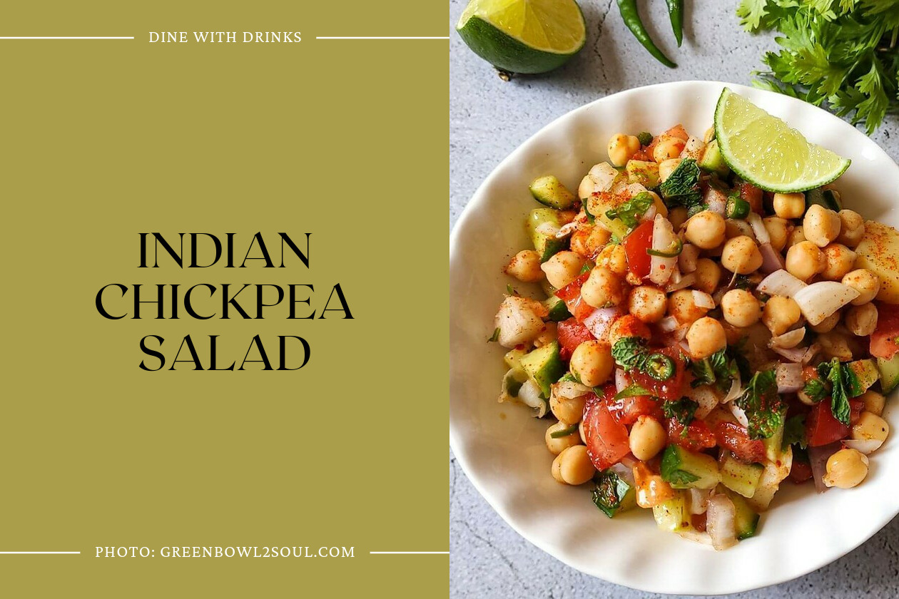 Indian Chickpea Salad