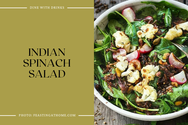 Indian Spinach Salad