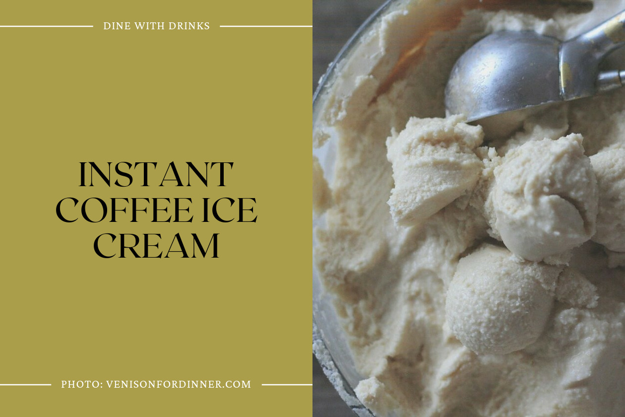 Instant Coffee Ice Cream