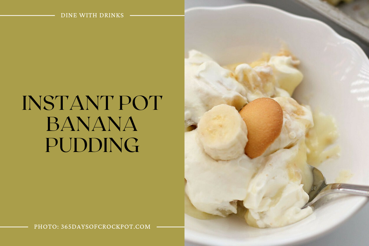 Instant Pot Banana Pudding