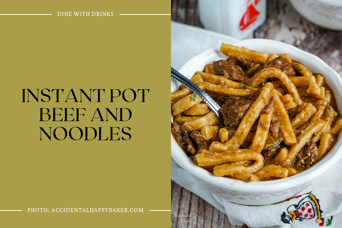 Instant Pot Beef And Noodles