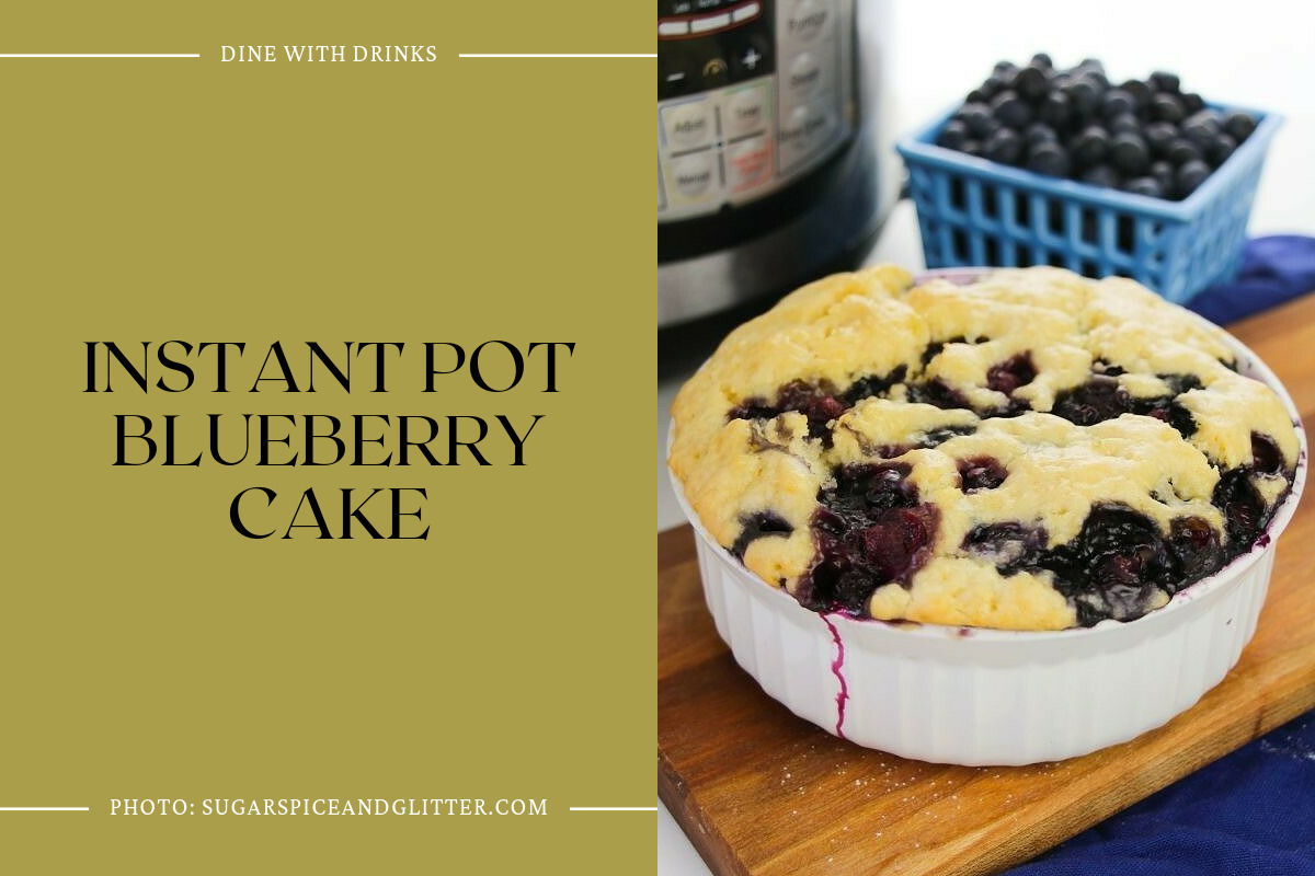 Instant Pot Blueberry Cake