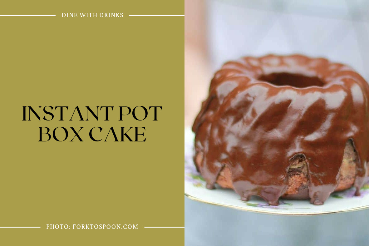 Instant Pot Box Cake