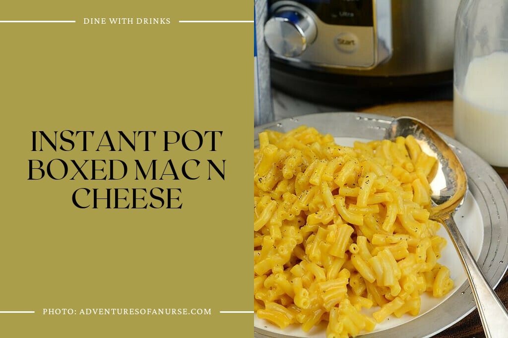 Instant Pot Boxed Mac N Cheese