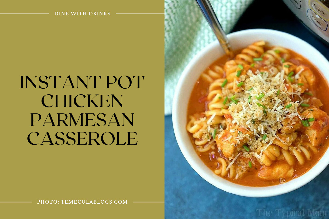 Instant Pot Chicken Parmesan Casserole