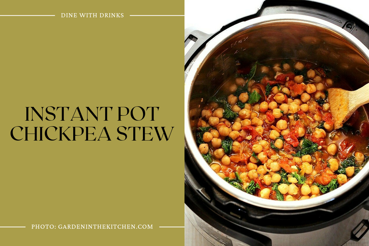 Instant Pot Chickpea Stew