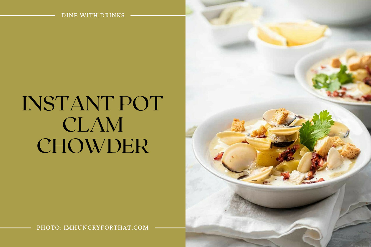 Instant Pot Clam Chowder