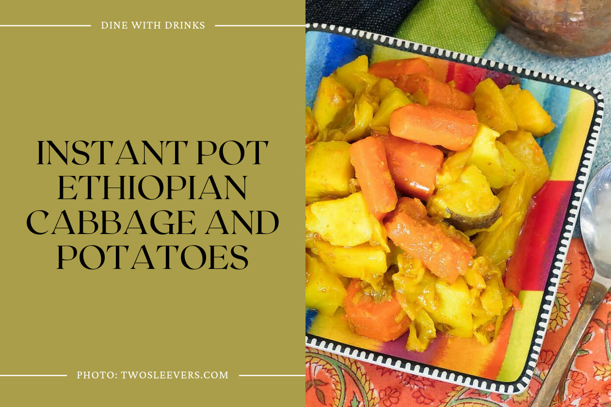 Instant Pot Ethiopian Cabbage And Potatoes