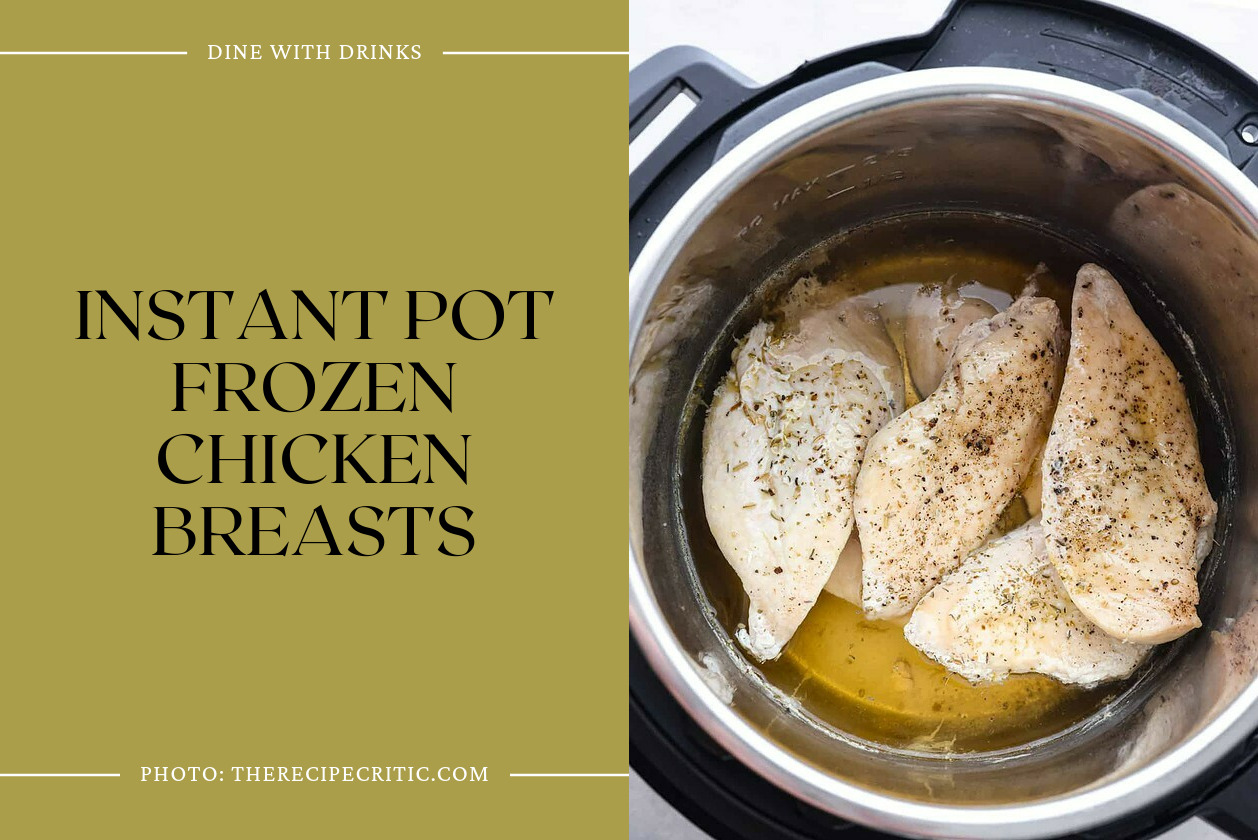 Instant Pot Frozen Chicken Breasts