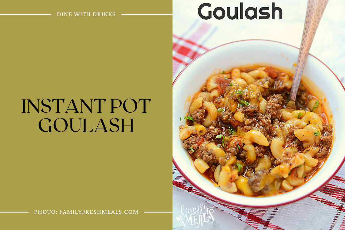Instant Pot Goulash