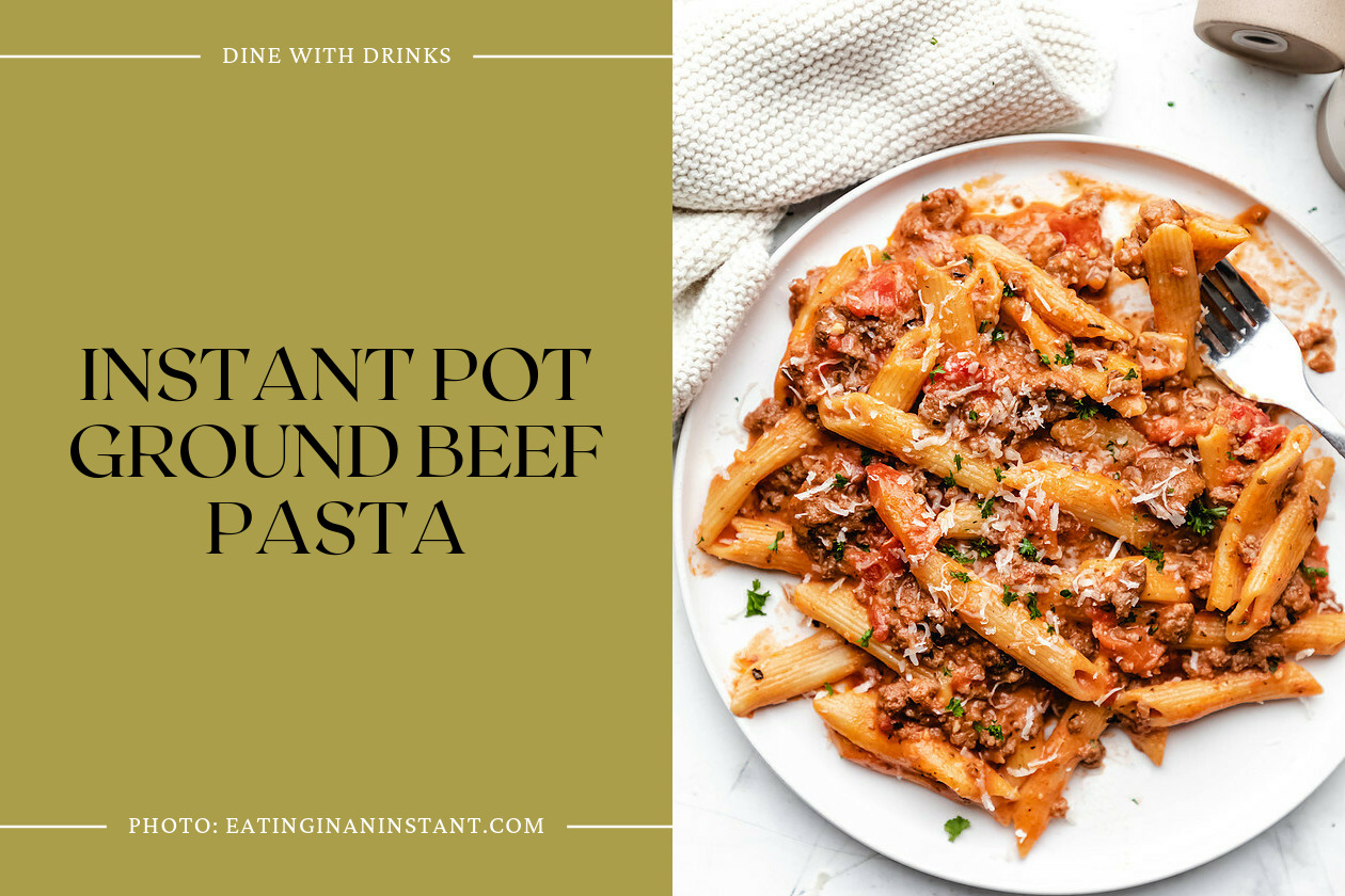 Instant Pot Ground Beef Pasta