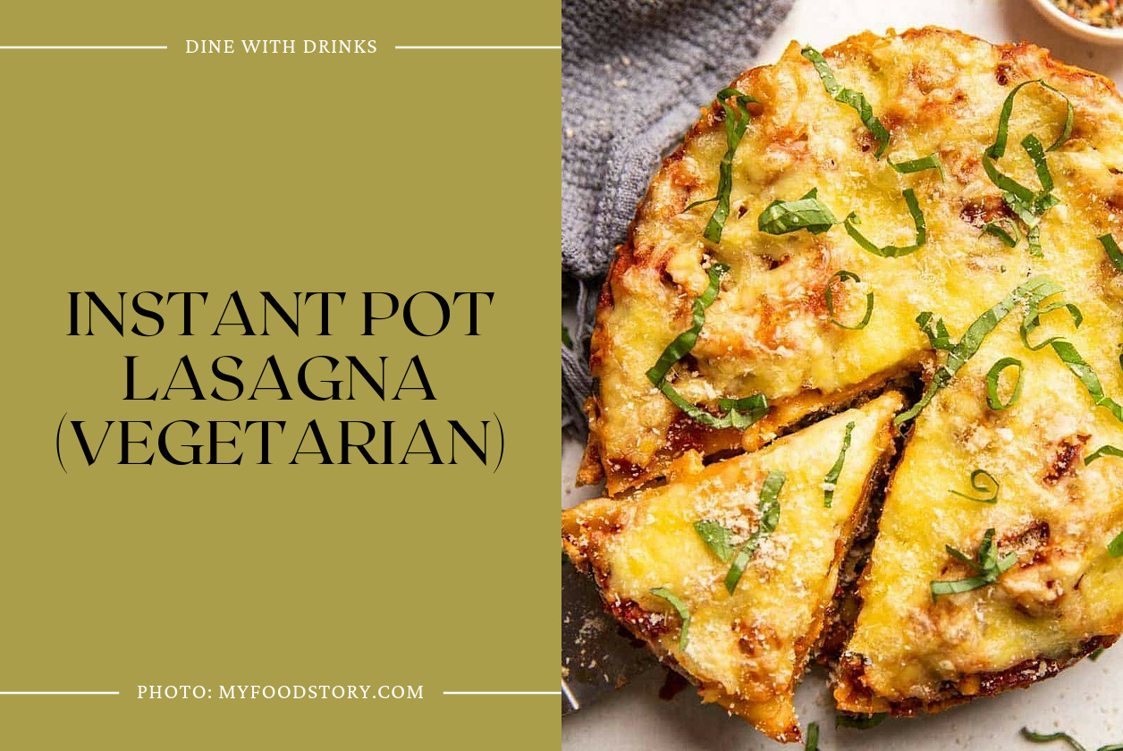 Instant Pot Lasagna (Vegetarian)
