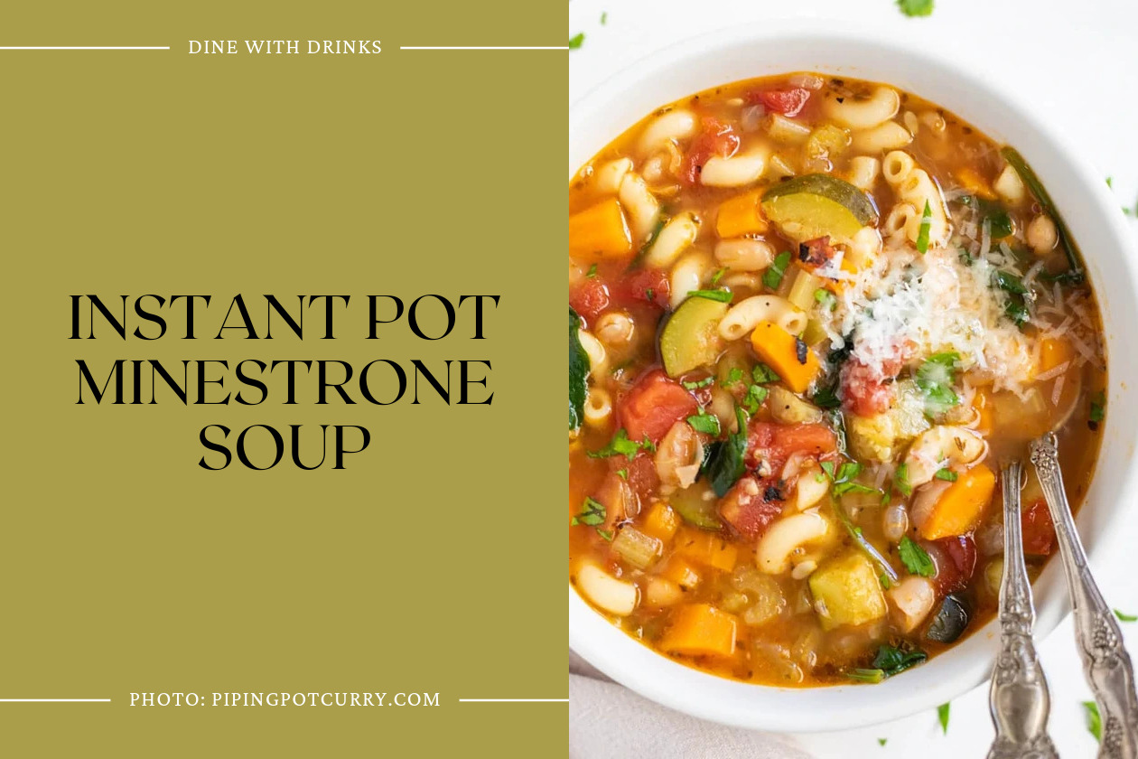 Instant Pot Minestrone Soup