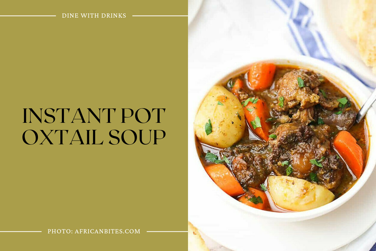 Instant Pot Oxtail Soup