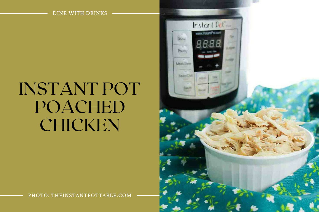 Instant Pot Poached Chicken