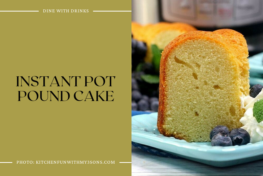 Instant Pot Pound Cake