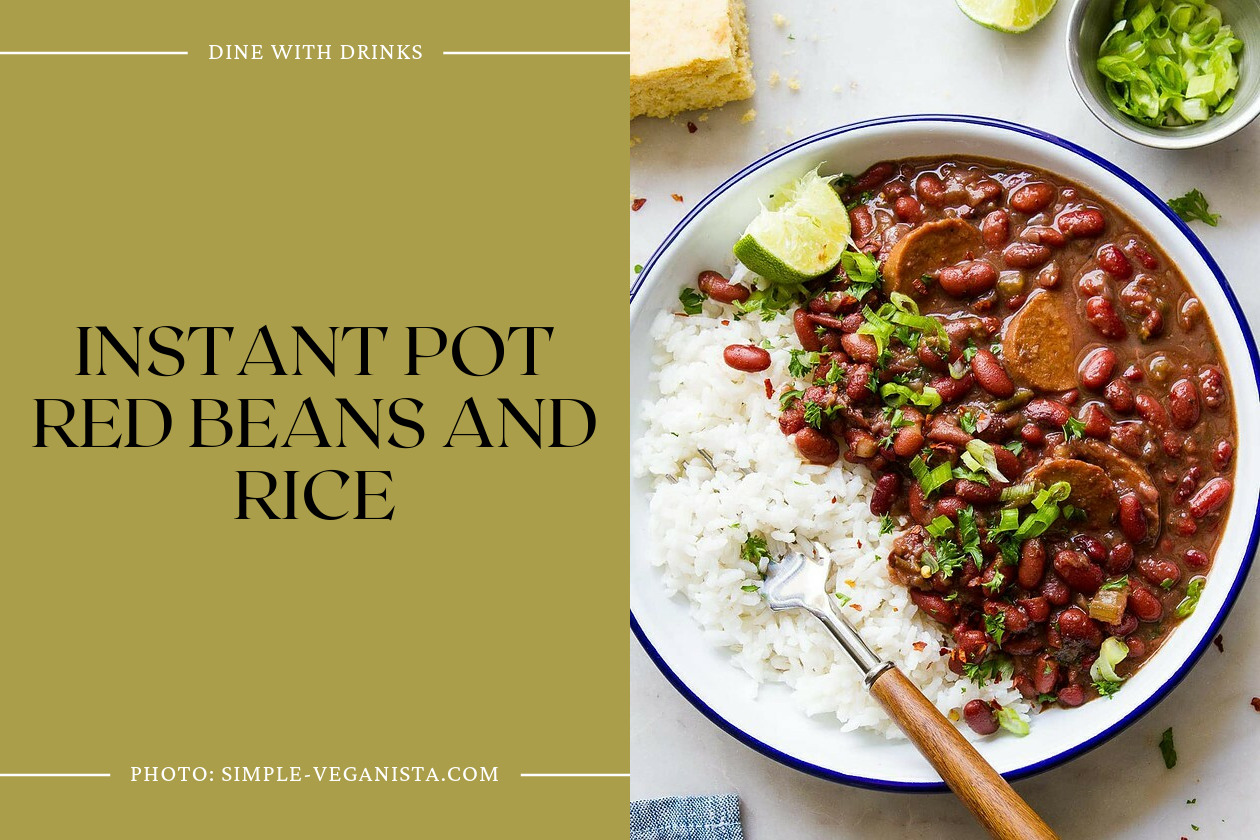 Instant Pot Red Beans And Rice