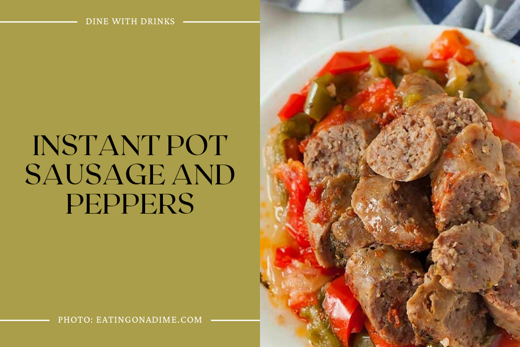 Instant Pot Sausage And Peppers