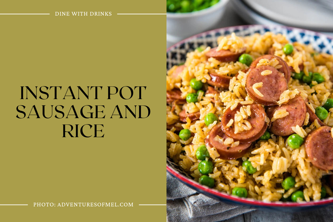 Instant Pot Sausage And Rice