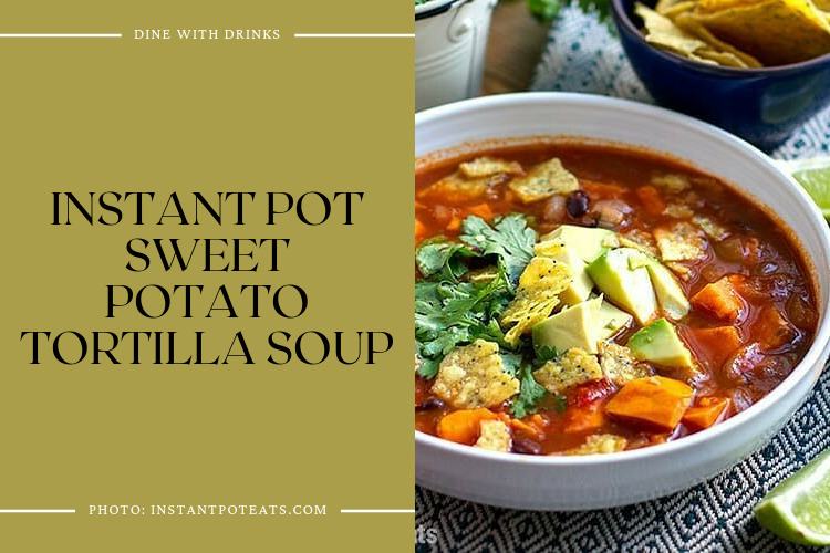Instant Pot Sweet Potato Tortilla Soup