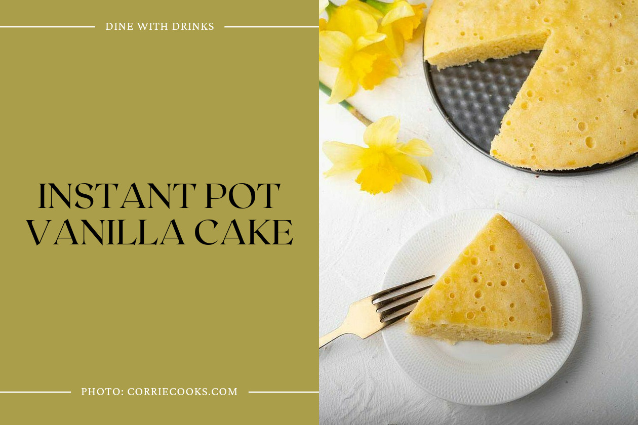 Instant Pot Vanilla Cake