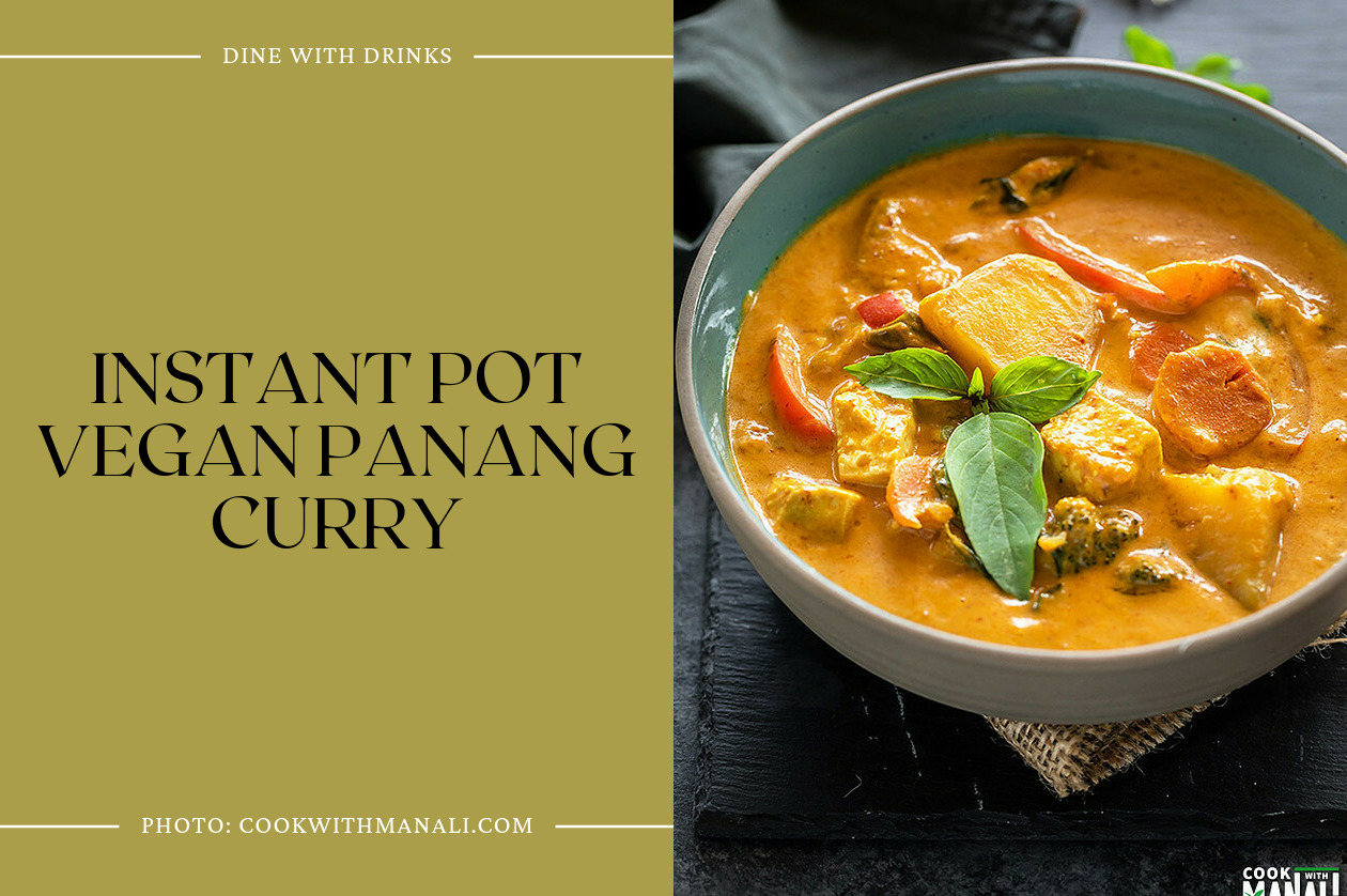 Instant Pot Vegan Panang Curry