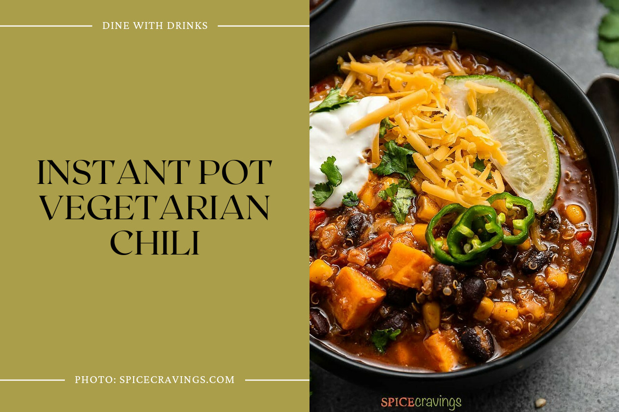 Instant Pot Vegetarian Chili