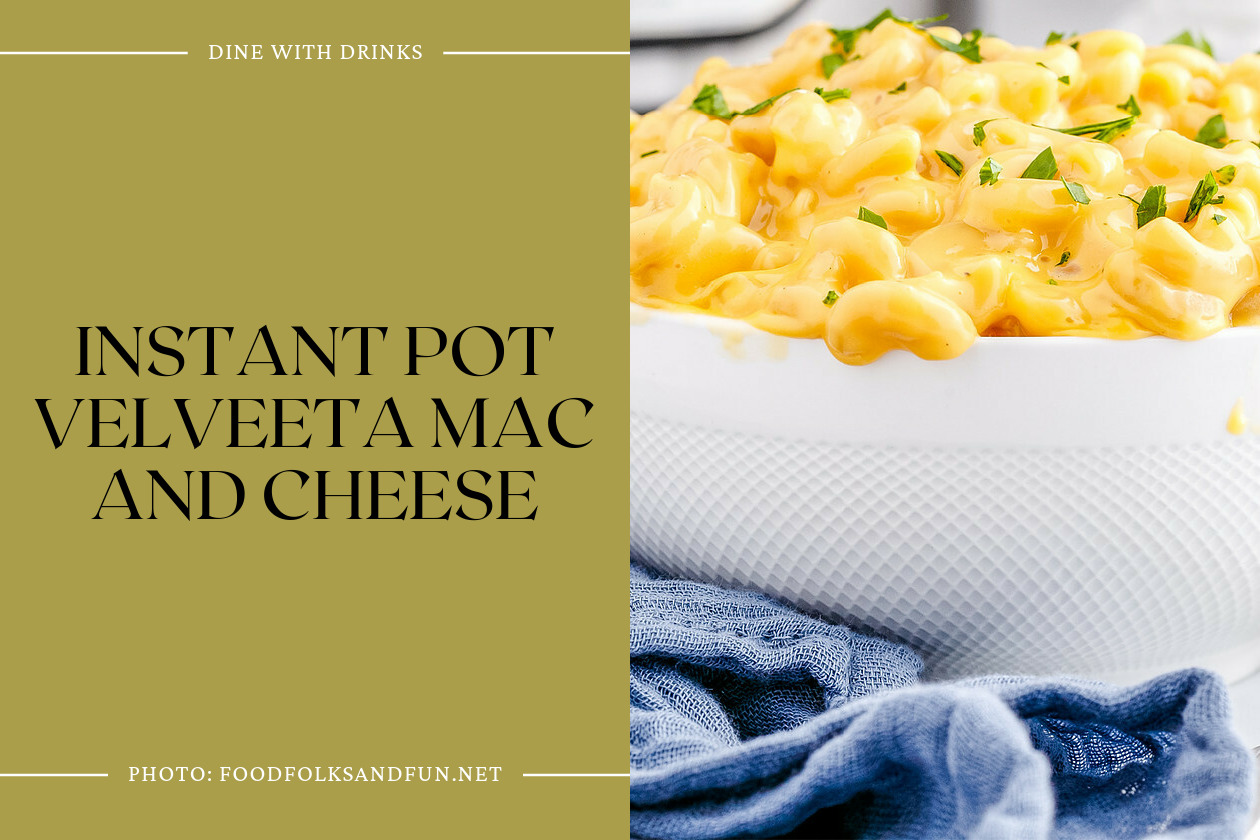 Instant Pot Velveeta Mac And Cheese