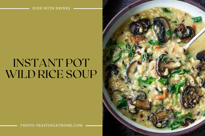 Instant Pot Wild Rice Soup