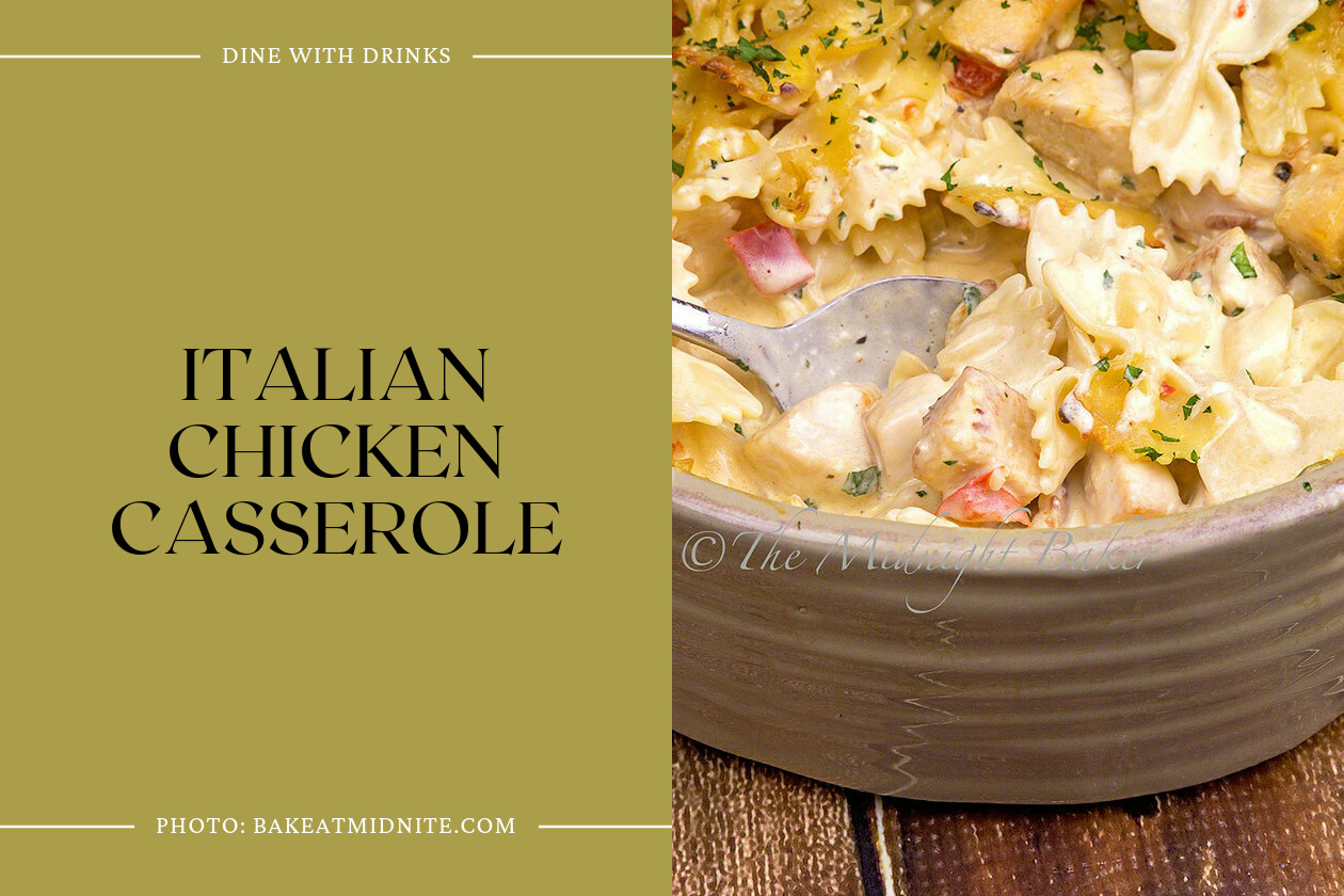 Italian Chicken Casserole
