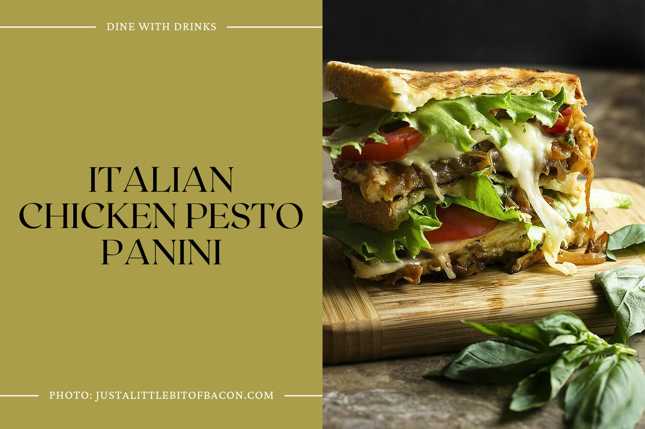Italian Chicken Pesto Panini
