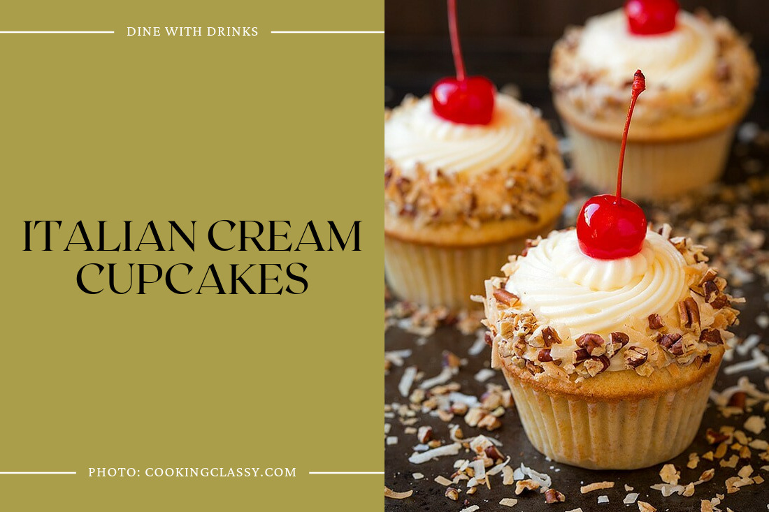 Italian Cream Cupcakes