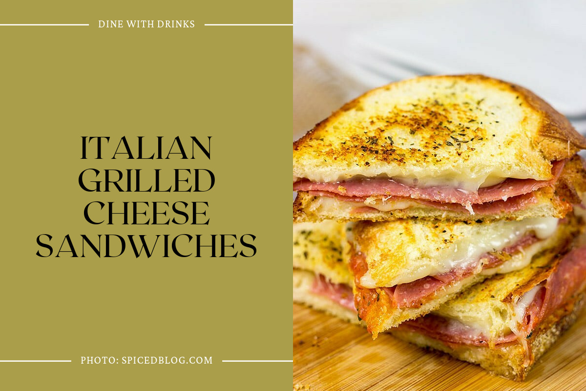 Italian Grilled Cheese Sandwiches