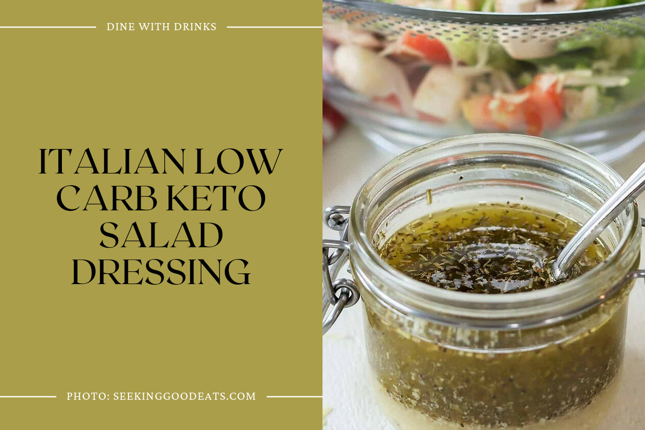 Italian Low Carb Keto Salad Dressing