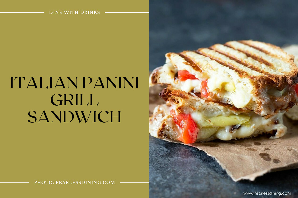 Italian Panini Grill Sandwich