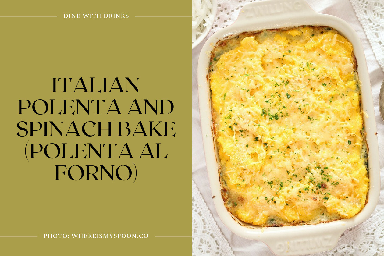Italian Polenta And Spinach Bake (Polenta Al Forno)